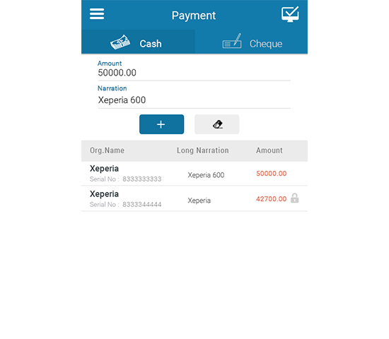 List of Payment